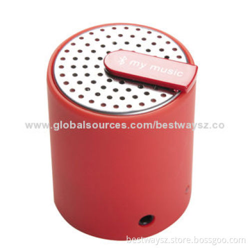 Bluetooth Speaker, 2W RMS, 250mAh 1-2-hour Battery Capacity